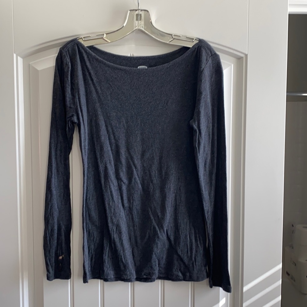 Gray long sleeve